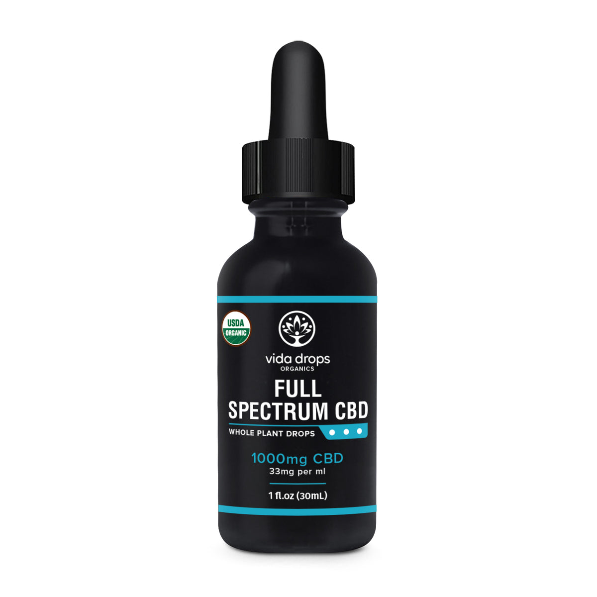1000mg CBD Oil | Full-Spectrum CBD Tincture – Vida Drops